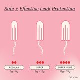 The Honey Pot Regular Organic Cotton Tampons, thumbnail image