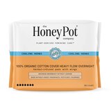 The Honey Pot Overnight Heavy Flow Organic Cotton Pads, thumbnail image