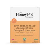 The Honey Pot Duo Organic Cotton Tampons, thumbnail image