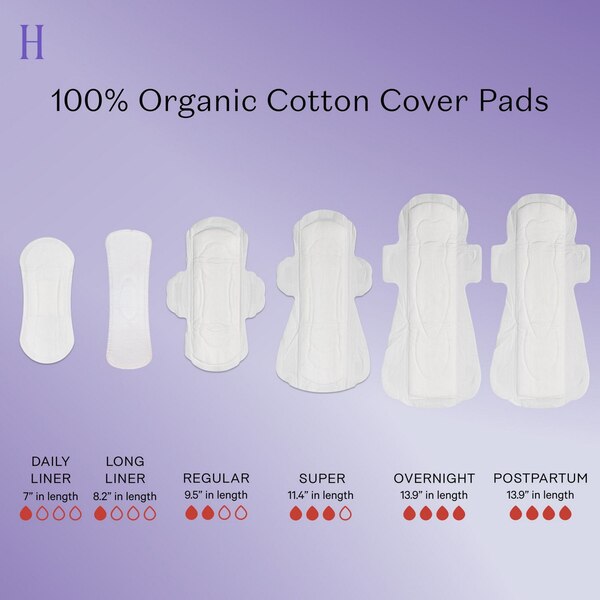 Organic Top Sheet Non Herbal Pad