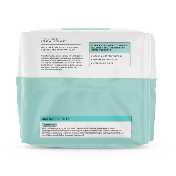 Organic Top Sheet Non Herbal Pad