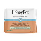 The Honey Pot Co. Organic Cotton Incontinence Liner with Wings, Lite, 20 CT, thumbnail image