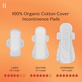 The Honey Pot Co. Organic Cotton Daytime Incontinence Liner with Wings, 16 CT, thumbnail image