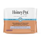 The Honey Pot Co. Organic Cotton Overnight Incontinence Liner with Wings, 16 CT, thumbnail image