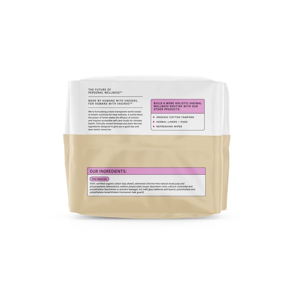 The Honey Pot Company Daytime Pads with Wings, 16 CT