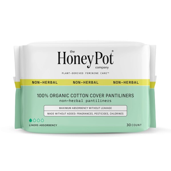 Organic Top Sheet NON Herbal Pantiliner, 30CT