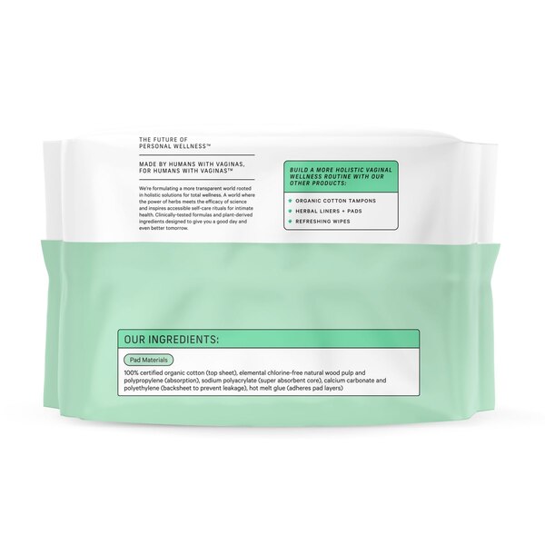 Organic Top Sheet NON Herbal Pantiliner, 30CT