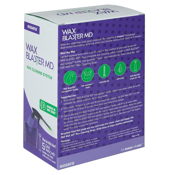 Eosera WAX BLASTER MD Ear Cleaning System