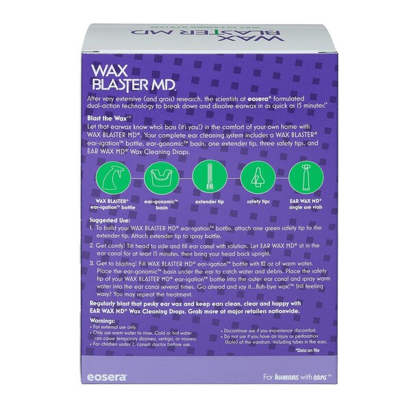 Eosera WAX BLASTER MD Ear Cleaning System