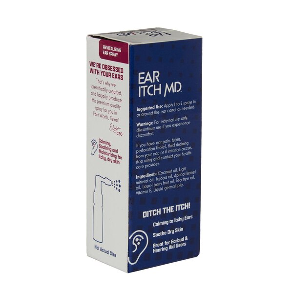 Eosera Ear Itch MD Intensive Soothing Ear Spray, 0.5 fl oz