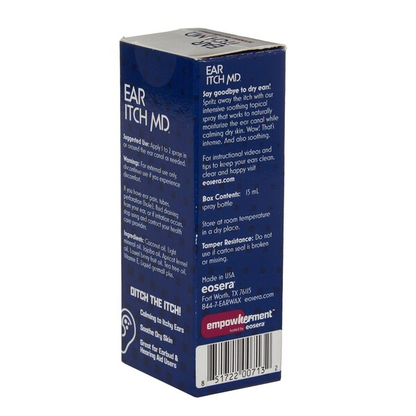 Eosera Ear Itch MD Intensive Soothing Ear Spray, 0.5 fl oz
