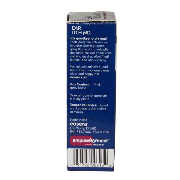 Eosera Ear Itch MD Intensive Soothing Ear Spray, 0.5 fl oz