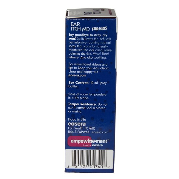 EOSERA Ear Itch MD for Kids 10mL Spray