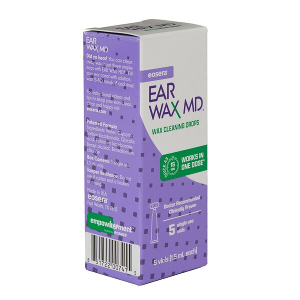 Eosera Single Use Ear Wax MD Kit, 5 CT
