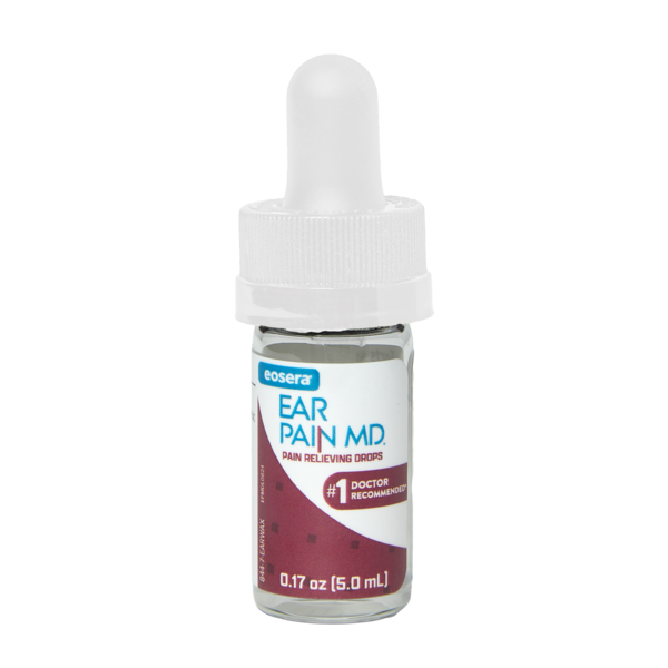 Eosera Ear Pain MD Pain Relieving Drops, 0.5 mL, 10 Vials