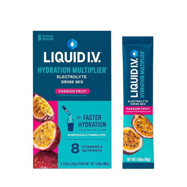 Liquid I.V. Hydration Multiplier Electrolyte Drink Mix Packets, 6 CT