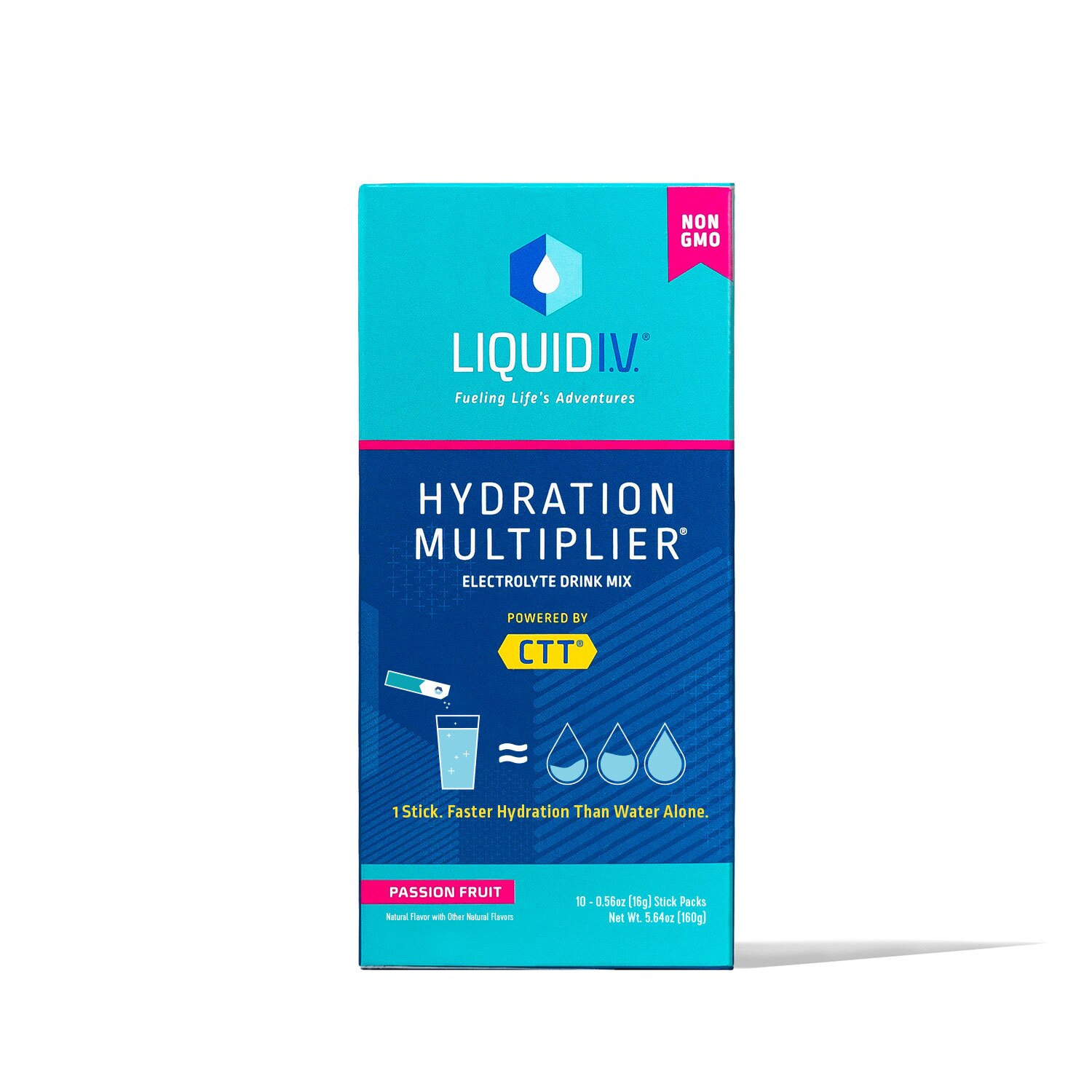 Liquid I.V. Hydration Multiplier Electrolyte Drink Mix, 10 CT