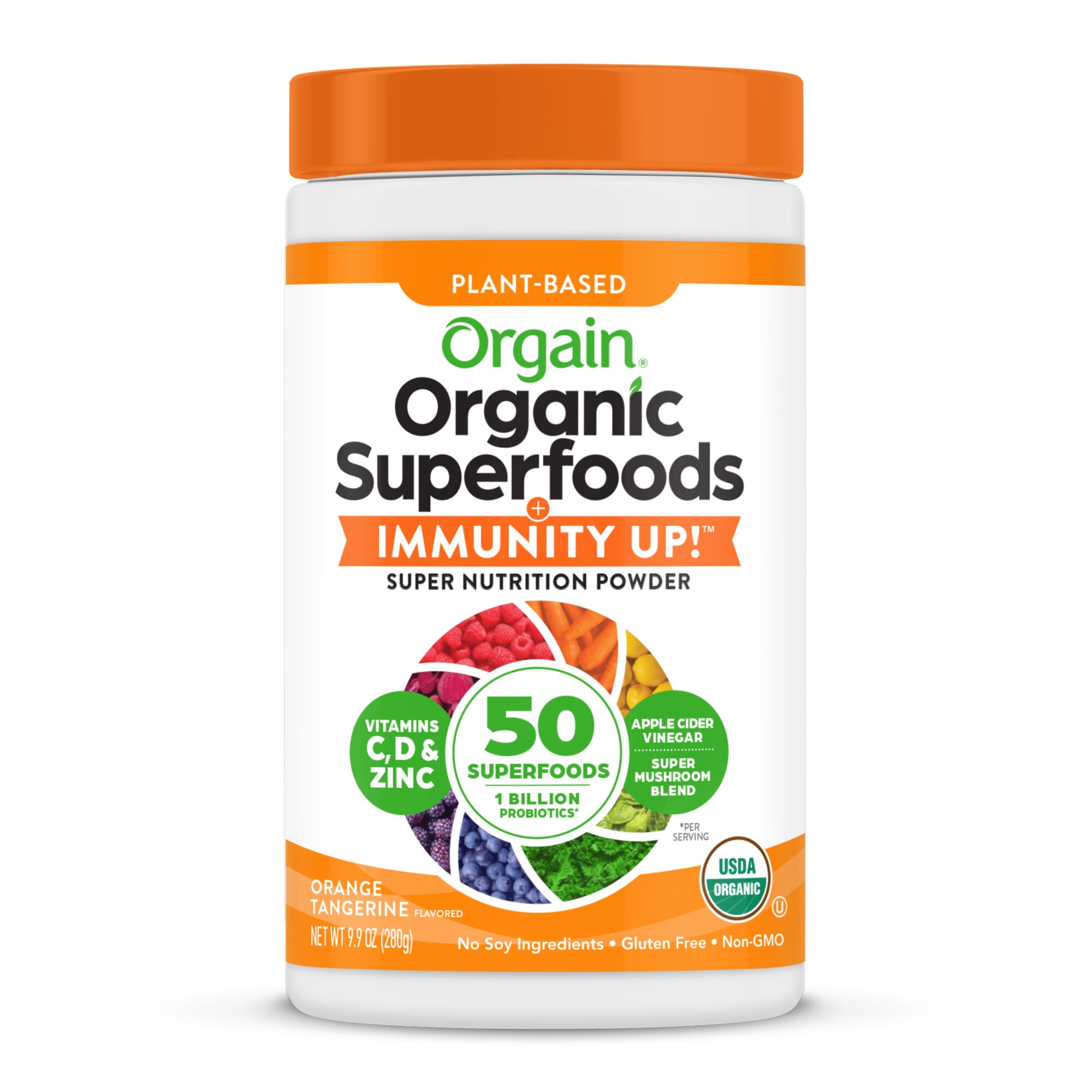 Orgain Organic Superfoods Immunity Up, 9.9 OZ