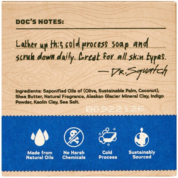 Dr. Squatch Men's Natural Soap, 5 OZ