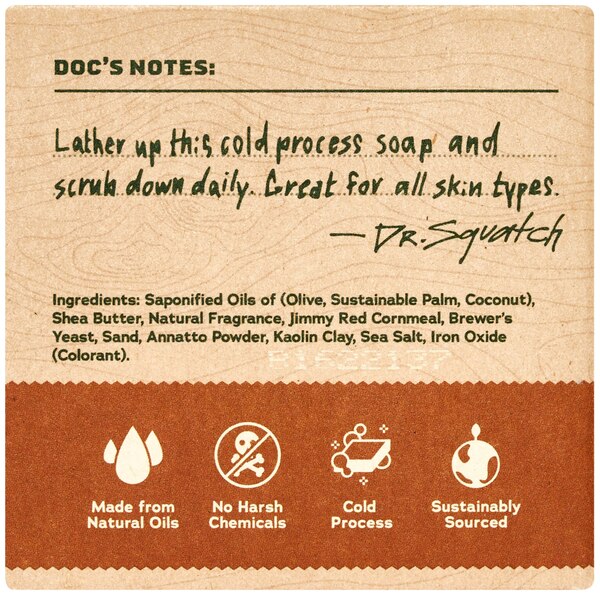 Dr. Squatch Men's Natural Soap, 5 OZ