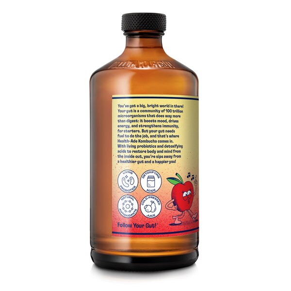 Health-Ade Pink Lady Apple Kombucha, 16 OZ