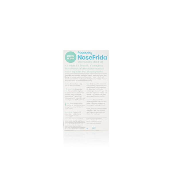 FridaBaby NoseFrida Saline Kit, 1 CT