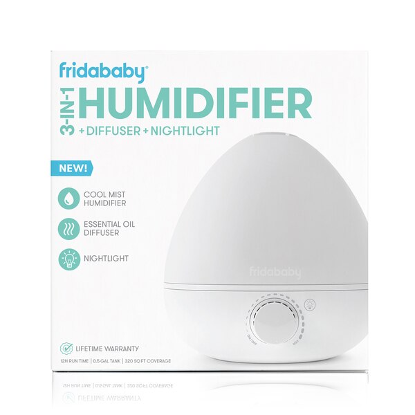 FridaBaby 3-in-1 Humidifier with Diffuser and Nightlight