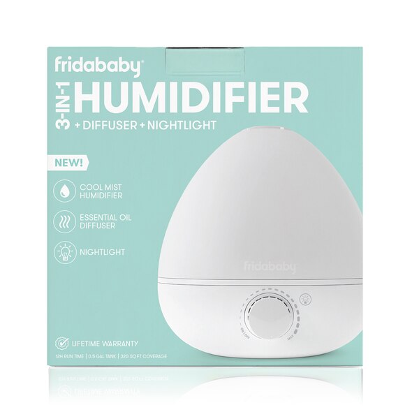 FridaBaby 3-in-1 Humidifier with Diffuser and Nightlight