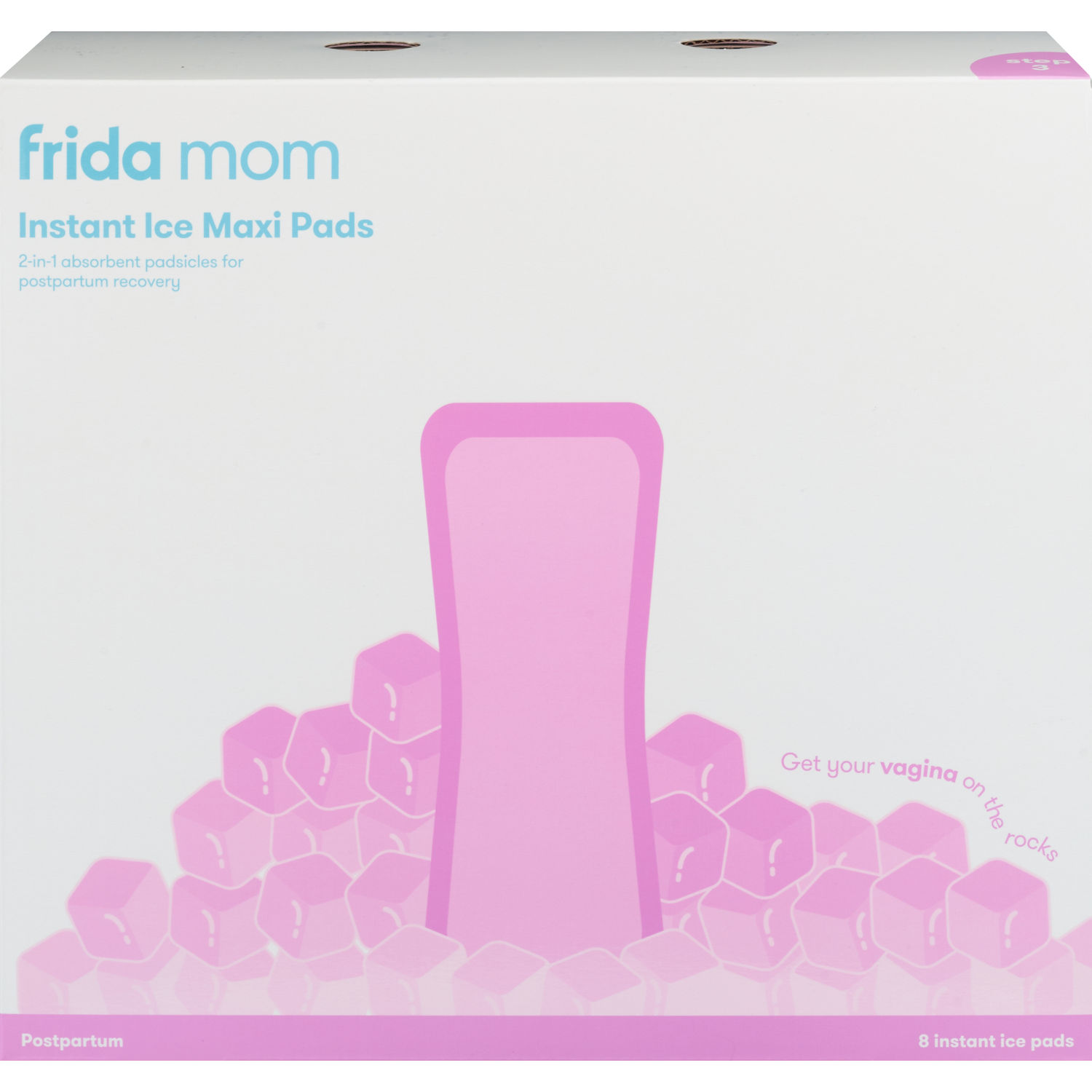 Frida Mom Instant Ice Maxi Pads, 8 CT
