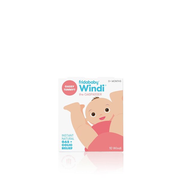 Windi - Alivio de gases y cólicos para bebés (10 unidades) de Frida Baby