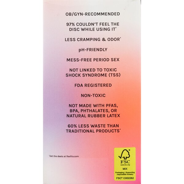 FLEX Menstrual Discs, 12 CT