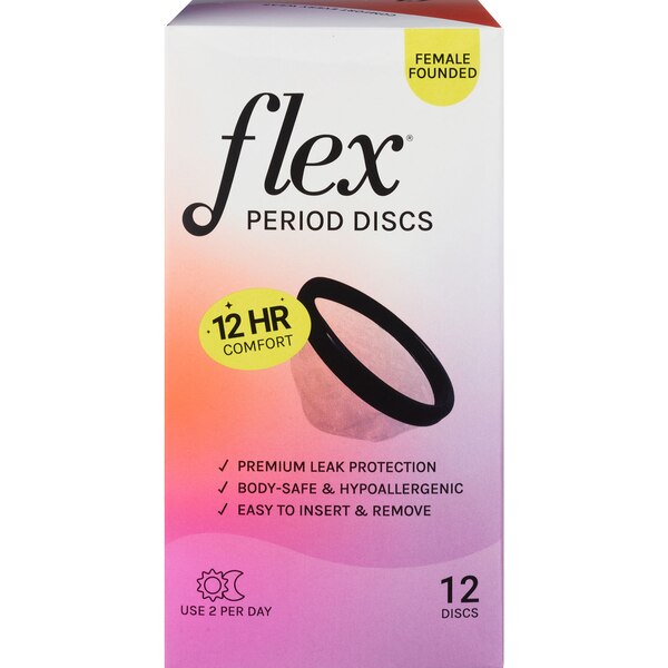 FLEX Menstrual Discs, 12 CT