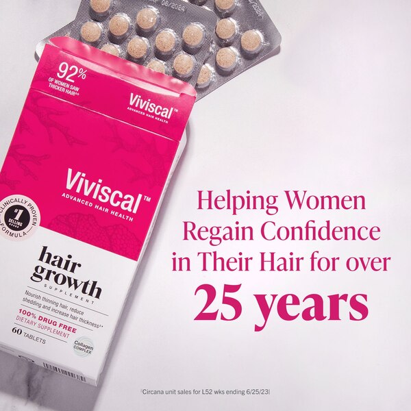 Viviscal Extra Strength Hair Growth Vitamins Tablets, 60CT