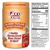 GlucoDown Blood Sugar Maintenance Tea Mix, Delicious Peach, thumbnail image