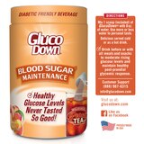 GlucoDown Blood Sugar Maintenance Tea Mix, Delicious Peach, thumbnail image