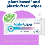 WaterWipes Adult Care 99.9% Water Based Sensitive Wipes, 30 CT, thumbnail image