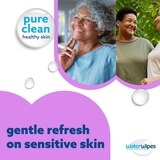 WaterWipes Adult Care 99.9% Water Based Sensitive Wipes, 30 CT, thumbnail image