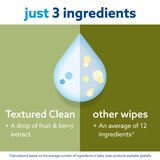 WaterWipes Textured Clean 99.9% Water Based Toddler & Baby Wipes, Sensitive, thumbnail image