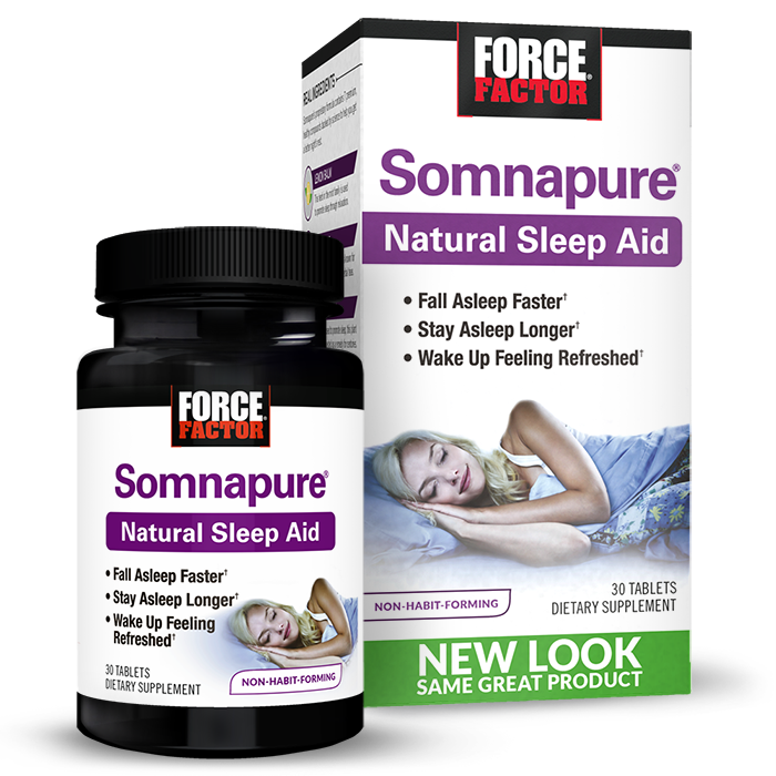 Somnapure - Suplemento natural de ayuda para dormir, 30 u.