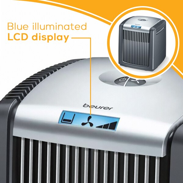 Beurer 3-in-1 Air Cleaner, Humidifier, and Purifier