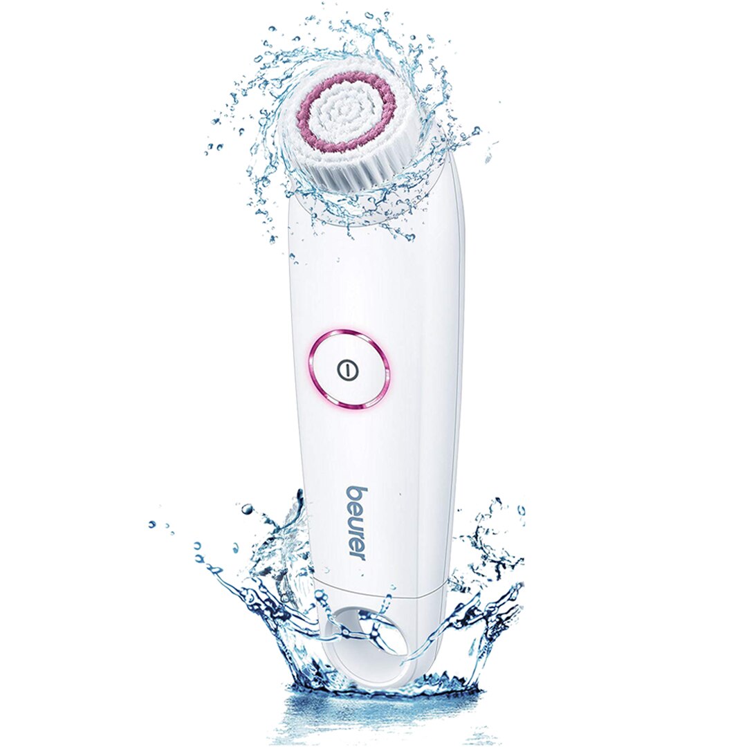 Beurer - Cepillo de limpieza facial eléctrico, resistente al agua