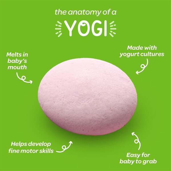 Happy Baby Organics Strawberry Yogis, 1 OZ