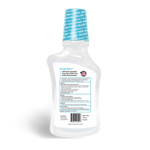 Gargle Water Salt Rinse