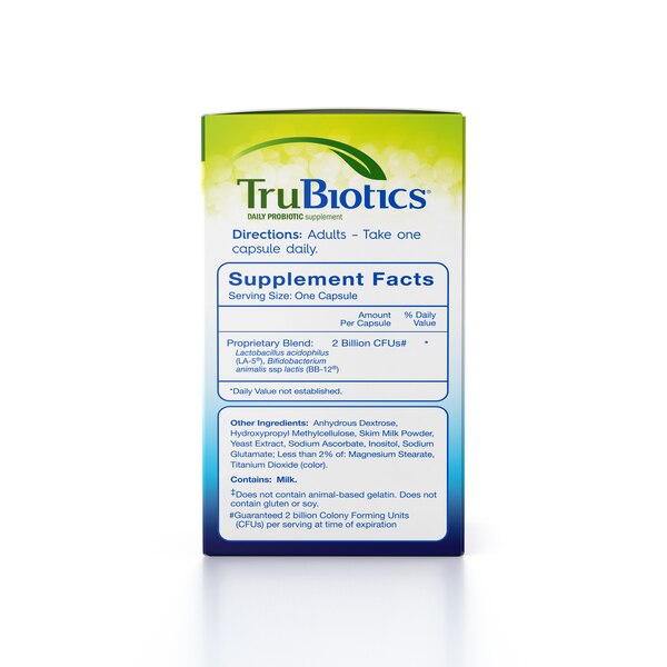 TruBiotics Daily Probiotic Supplement Capsules