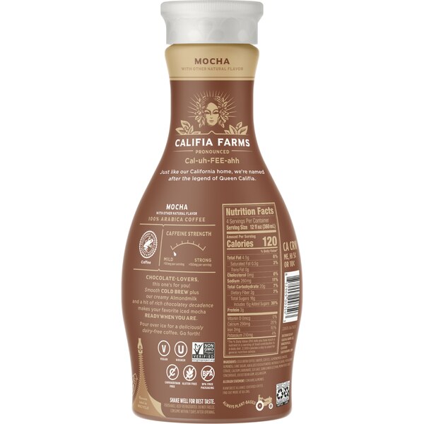 Califia Farms Cold Brew Coffee, 48 OZ