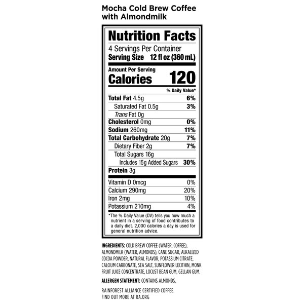 Califia Farms Cold Brew Coffee, 48 OZ