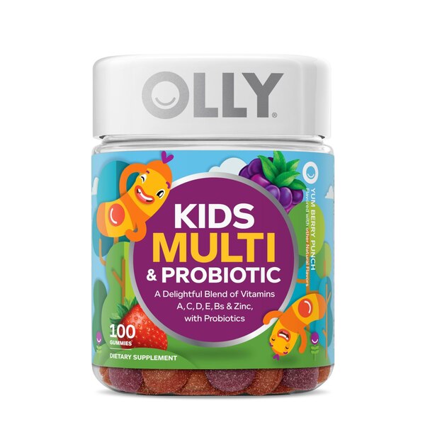 OLLY Kids Multi & Probiotic Gummies