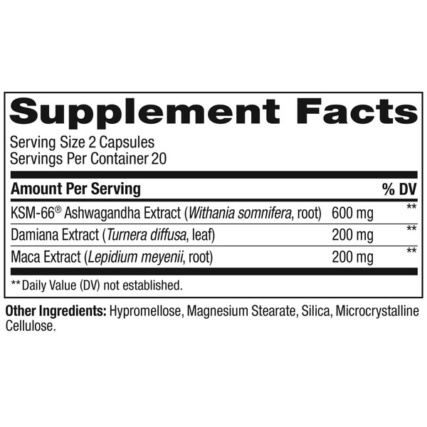 OLLY Lovin' Libido Capsule Supplement, 40CT