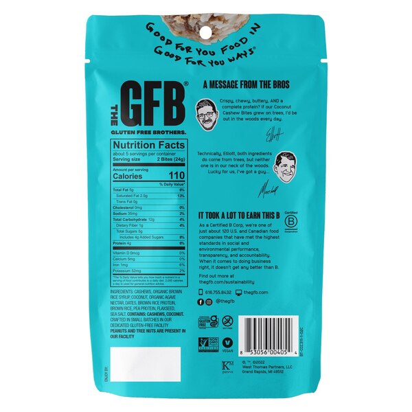 The GFB, Coconut Cashew Bites,