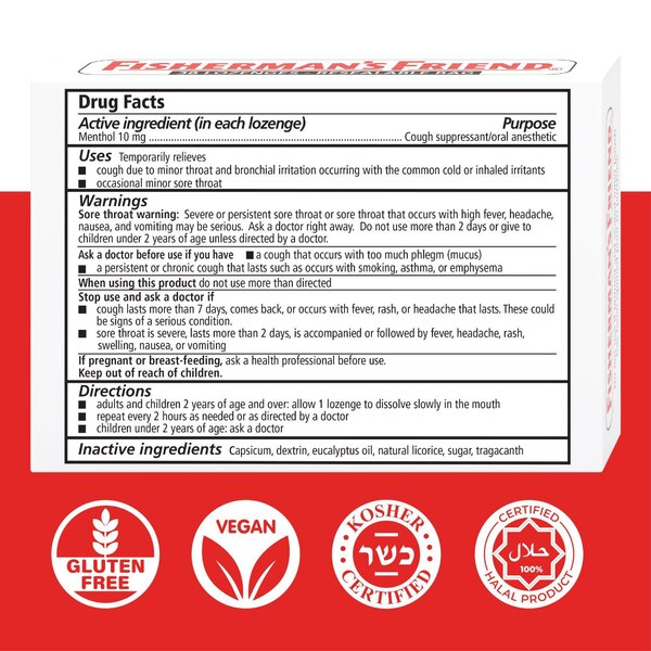 Fisherman's Friend Lozenges Original Extra Strong